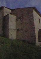 Nieigles, Eglise romane, Tour a redent (angle S-E)